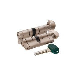 Цилиндровый механизм с вертушкой MOTTURA C31F364601RC5 (82 мм/31+10+41) никель