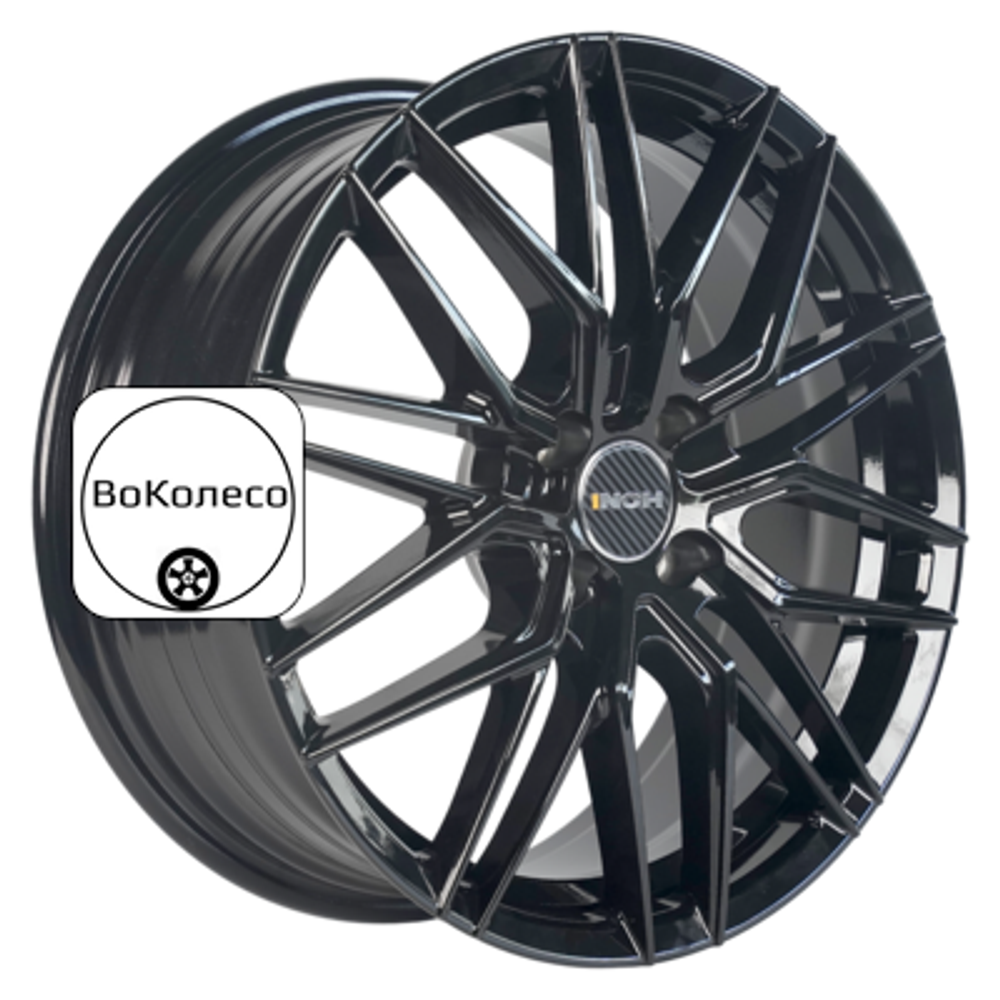 7x17/5x110 ET40 D67,1 FA8539 Full Black Round (ZJH) FlowForming INCH