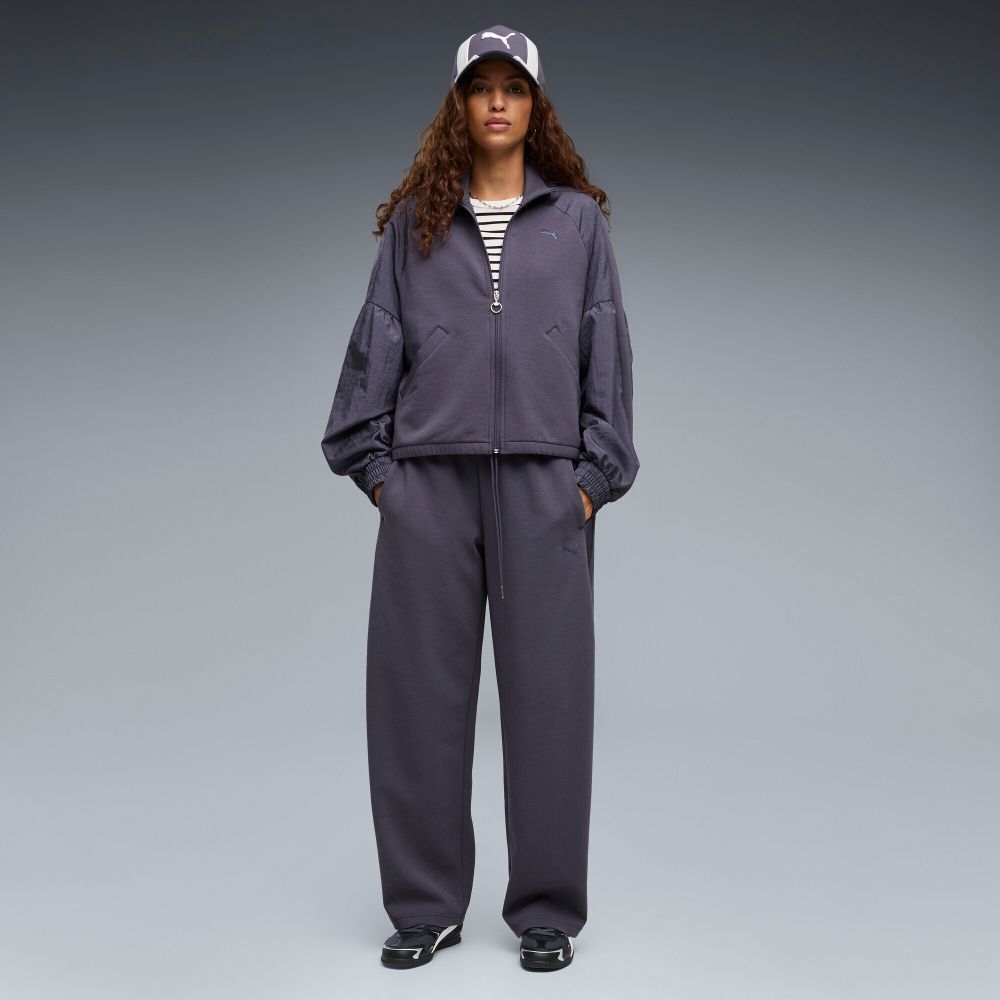 Брюки спортивные женские PUMA HER Relaxed DK Barrel Leg Pants
