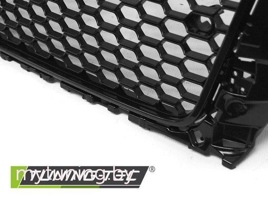 Решетка радиатора RS3 STYLE GLOSSY BLACK для Audi A3 V8