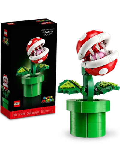 Конструктор Лего Супер Марио Растение Пиранья | LEGO Super Mario Piranha Plant 71426, 540 деталей (18+)