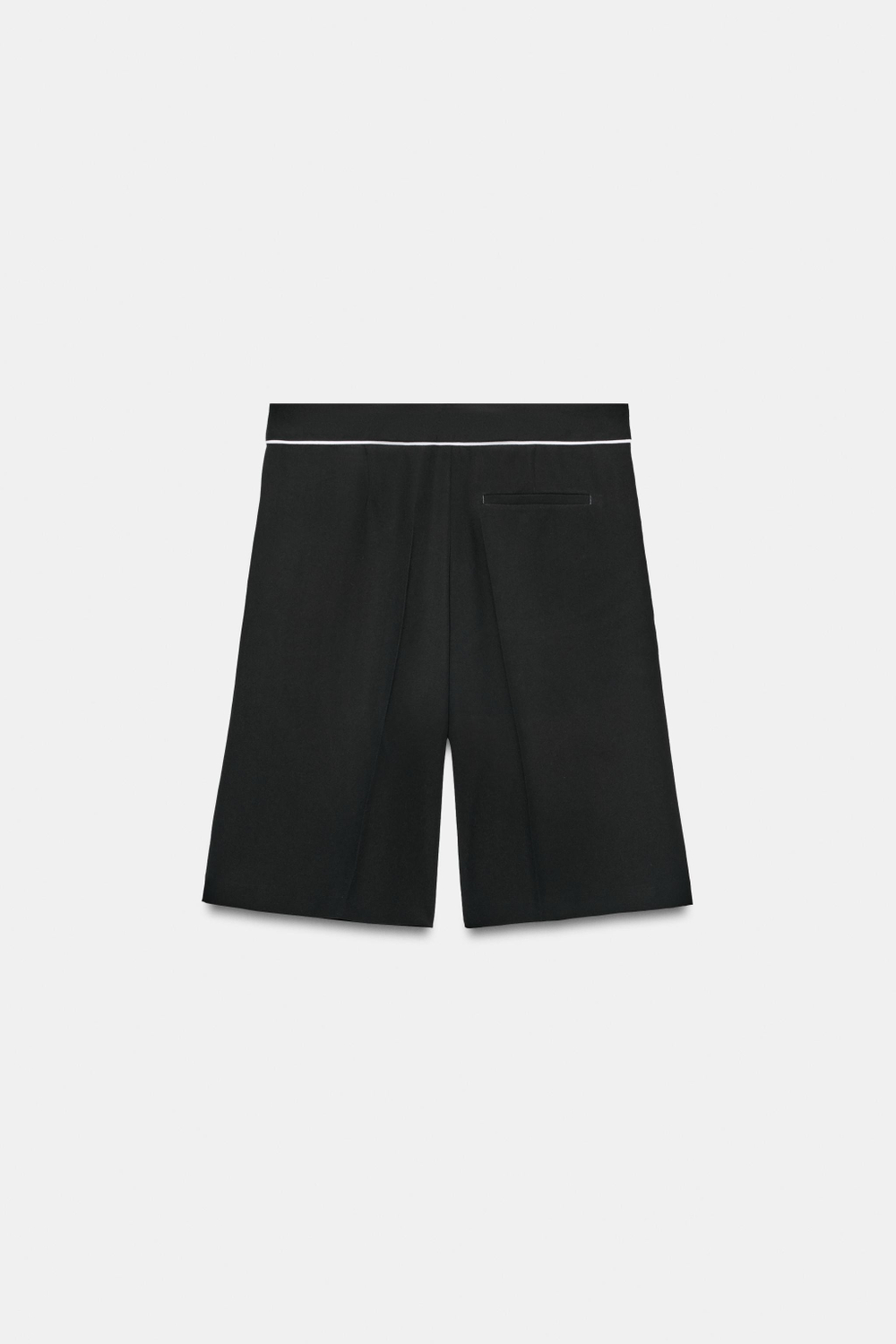 ДЛИННЫЕ ШОРТЫ С КОНТРАСТНОЙ ОТДЕЛКОЙ — ZARA
