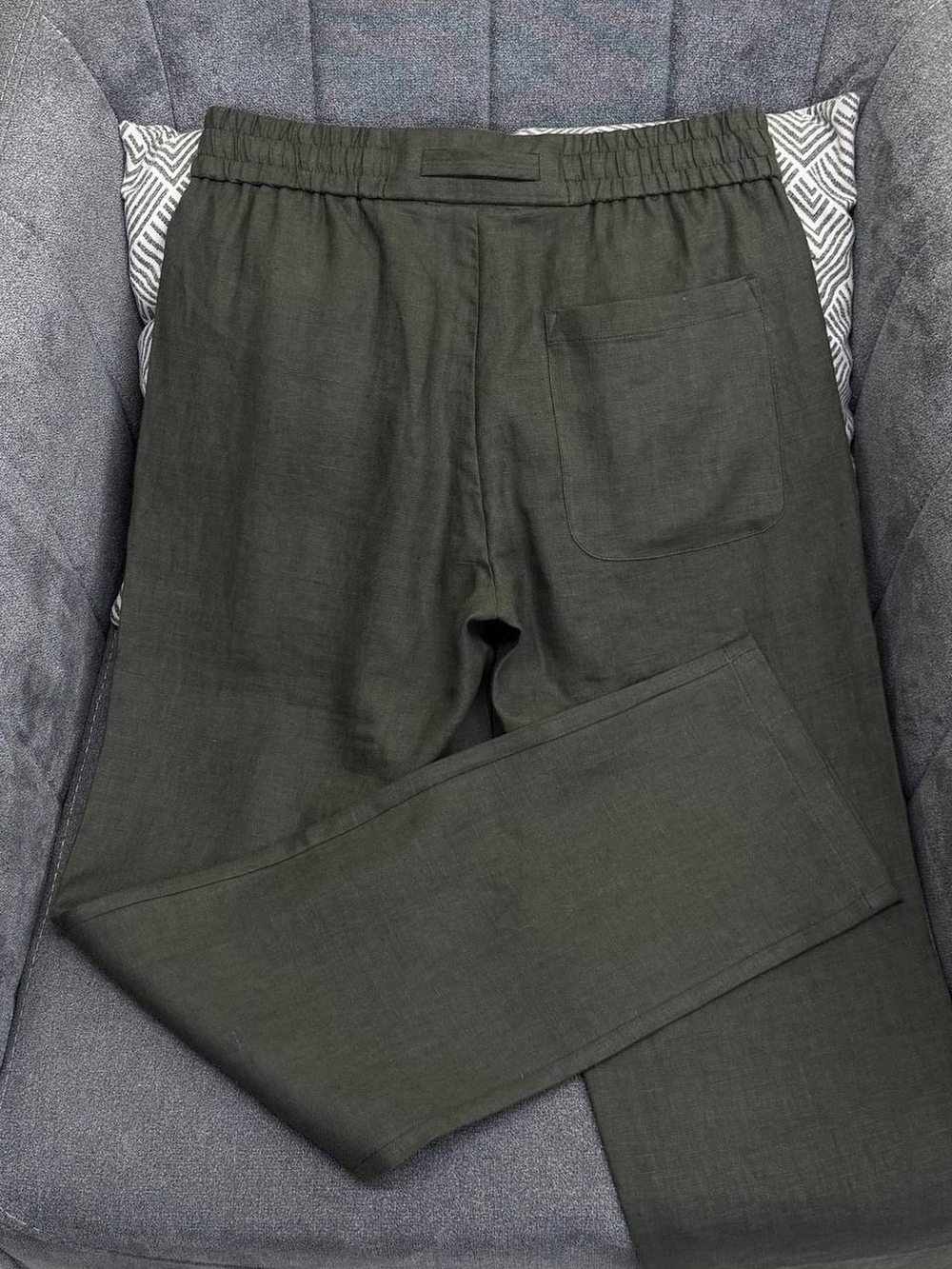 Льняные брюки Zegna