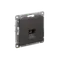 Розетка компьютерная RJ45 кат. Systeme Electric AtlasDesign Базальт ATN001486