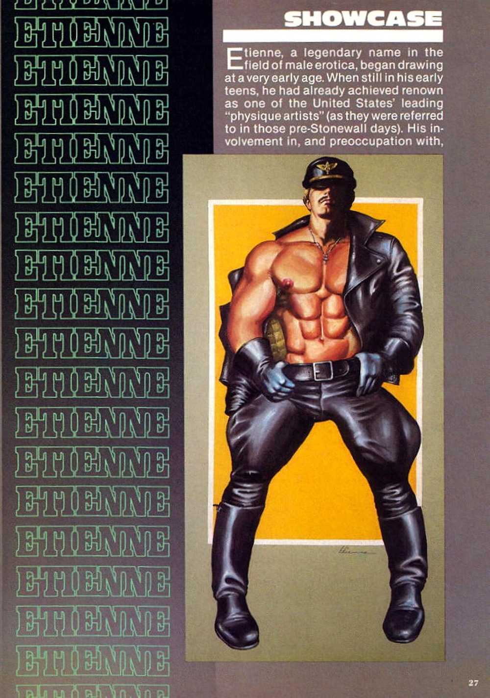 Etienne aka Stephen aka Dom Orejudos (1933-1991) - эротическое искусство американского художника Дома Орехудоса. 18+