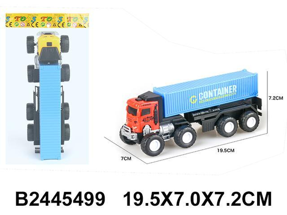 Автовоз ин. 19см, пакет 862-60