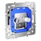 Механизм розетки телевизионной оконечной TV+SAT Voltum S70 VLS0604M