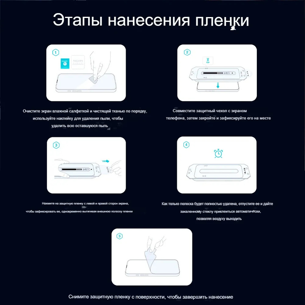 Защитное стекло Nillkin Guardian Full Антишпион для Samsung Galaxy S26