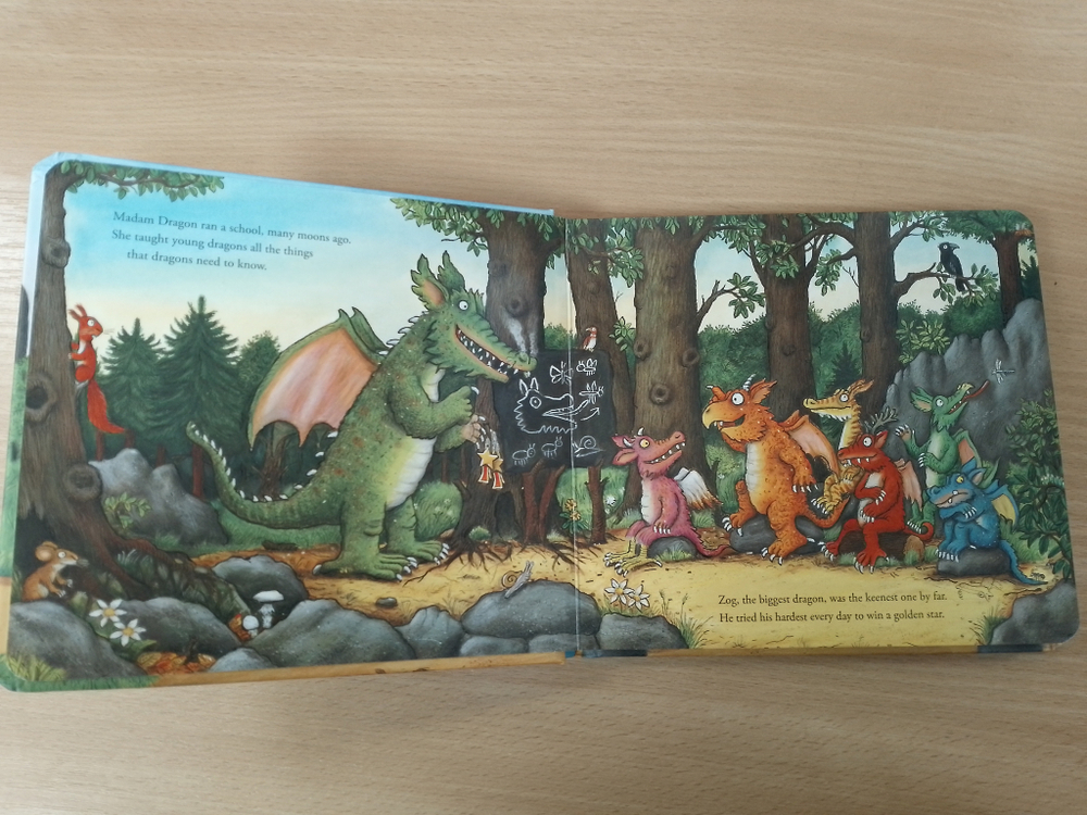 Zog (board book)