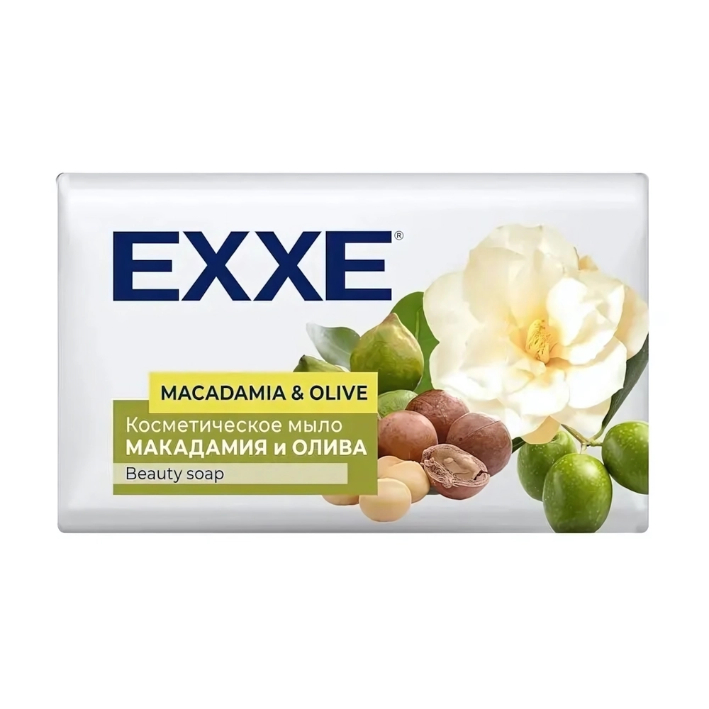 Мыло косметическое Макадамия и олива 90г, 1 шт EXXE