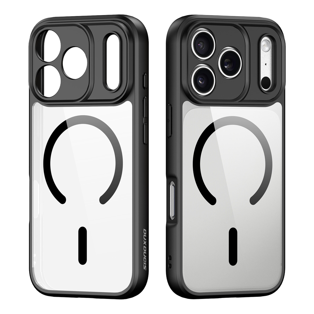 Чехол защитный с MagSafe для смартфона iPhone 17 Pro и 18 Pro, серия Aimo Mag Series (прозрачная версия) от Dux Ducis
