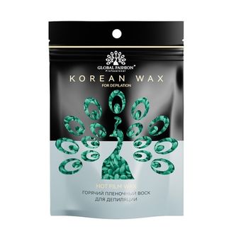 Горячий воск в гранулах Global Fashion 1000гр Aloe vera
