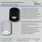 Точечный светильник  16123-9.5-001 GU10 BK Reluce