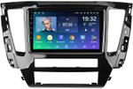 Магнитола для Mitsubishi Pajero Sport 3 2020-2024, Montero Sport (прямоугольный климат, рамка 9) - Teyes CC2 PLUS монитор 9" QLED, Android 10, Быстрая, SIM-слот