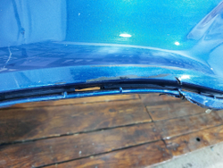 Бампер задний Volkswagen Polo 6 20-нв Б/У Оригинал 6N5807421