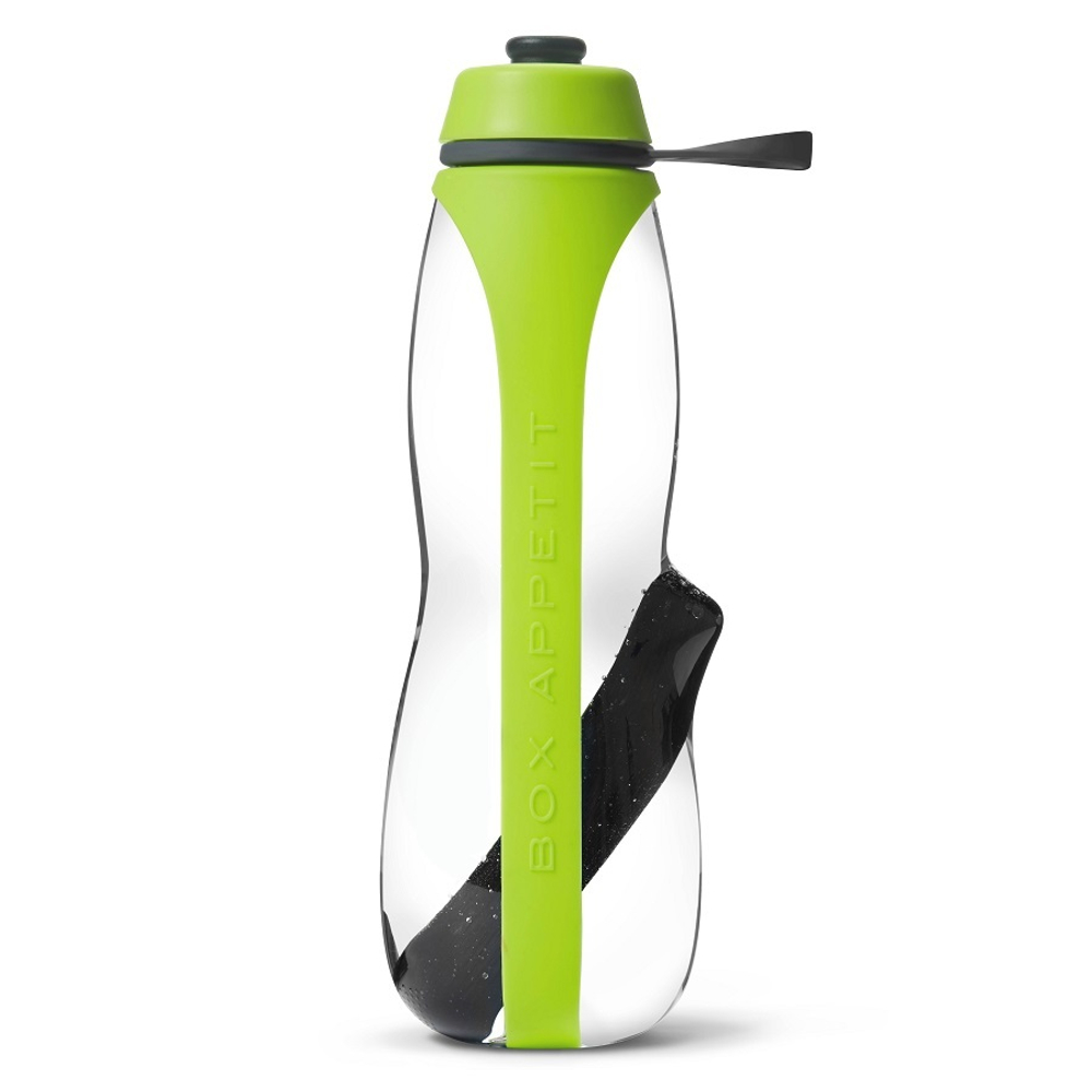 Экобутылка с фильтром eau good duo, 700 мл, зеленая