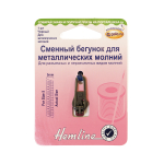 Сменный бегунок для металлических молний, размер 5, цвет чёрный (10702070/210722/3223186/1_Китай)