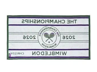 Полотенце теннисное Wimbledon Championships 2026 - green/purple