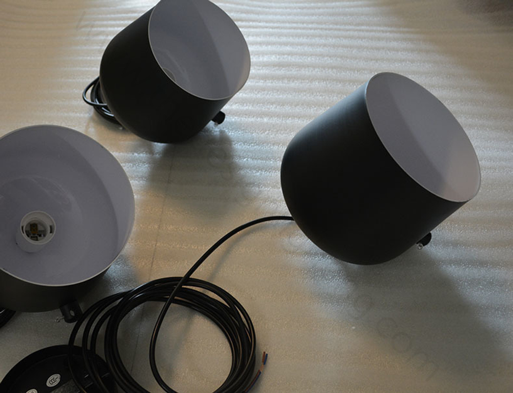 Pendant design lamp  AIM by Flos (4 lampshade ,  White)