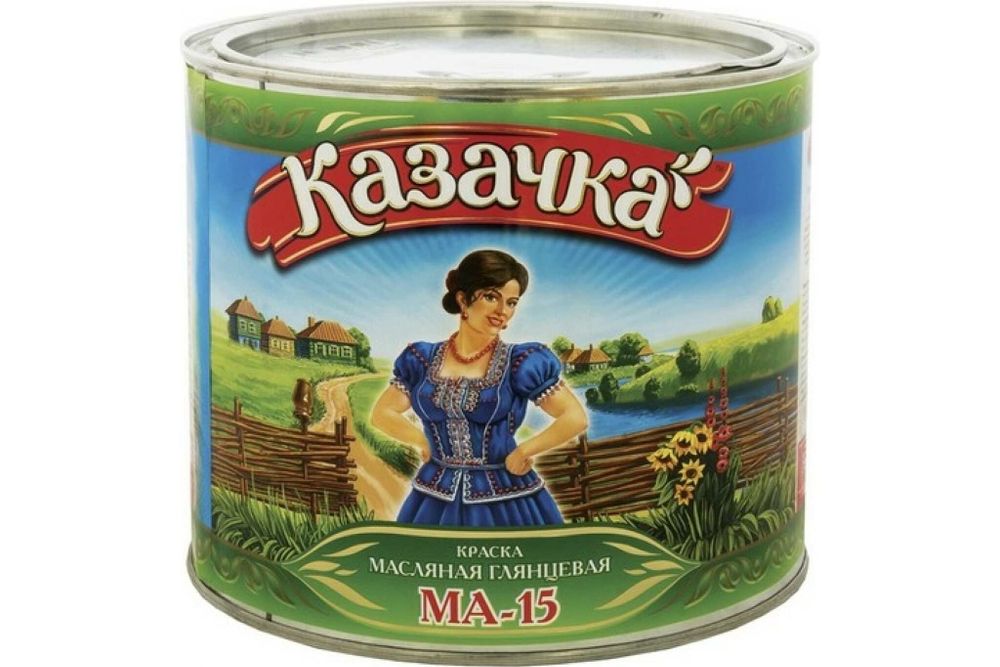Краска МА-15 "КАЗАЧКА " 1,9 кг сурик железный