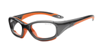 Спортивные очки с диоптриями Rec Specs / Slam / Shiny Grey / Orange / для подростков старше 10 лет