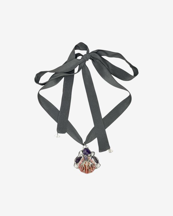 Подвеска SlkD-Pnd-8Silk Dark Шелковая лента - фото 1