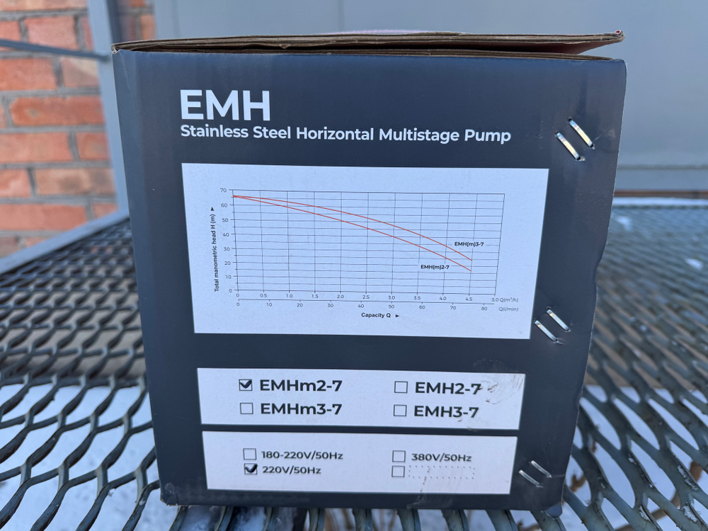 Насос LEO модель EMHm2-7