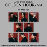 Альбом ATEEZ - Golden Hour : Part.2 [Digipack ver.] (Юнхо)