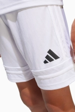 Шорты adidas Squadra 25 Junior - белый