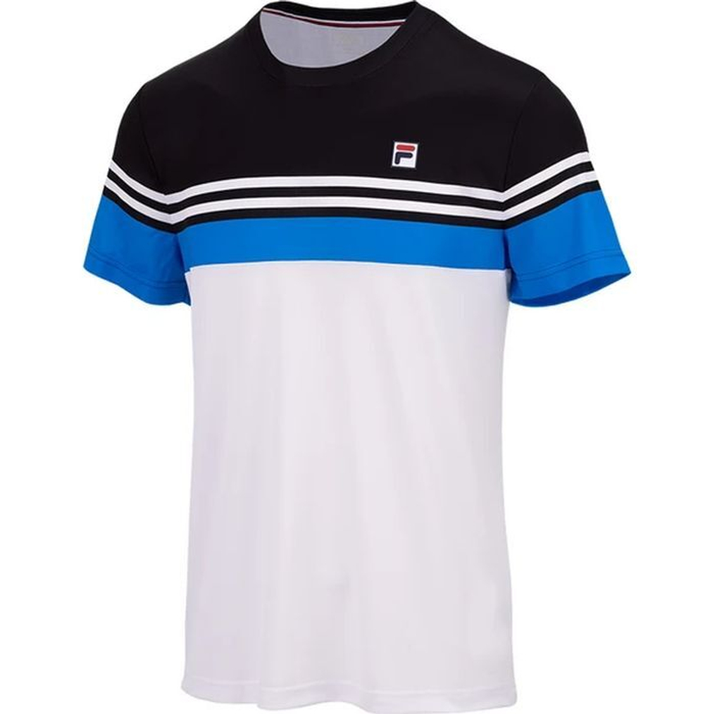 Мужская теннисная футболка Fila Malte T-Shirt - white