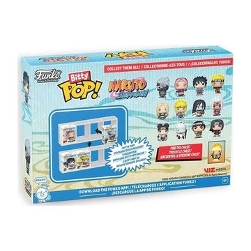 Набор Funko Bitty POP! Naruto Shippuden Tenten+Madara+Might Guy+Itachi w/Chase 4шт 92503