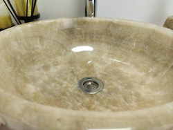 Раковина из оникса Bowl Grey BO-60329 40x40x15 из натурального камня