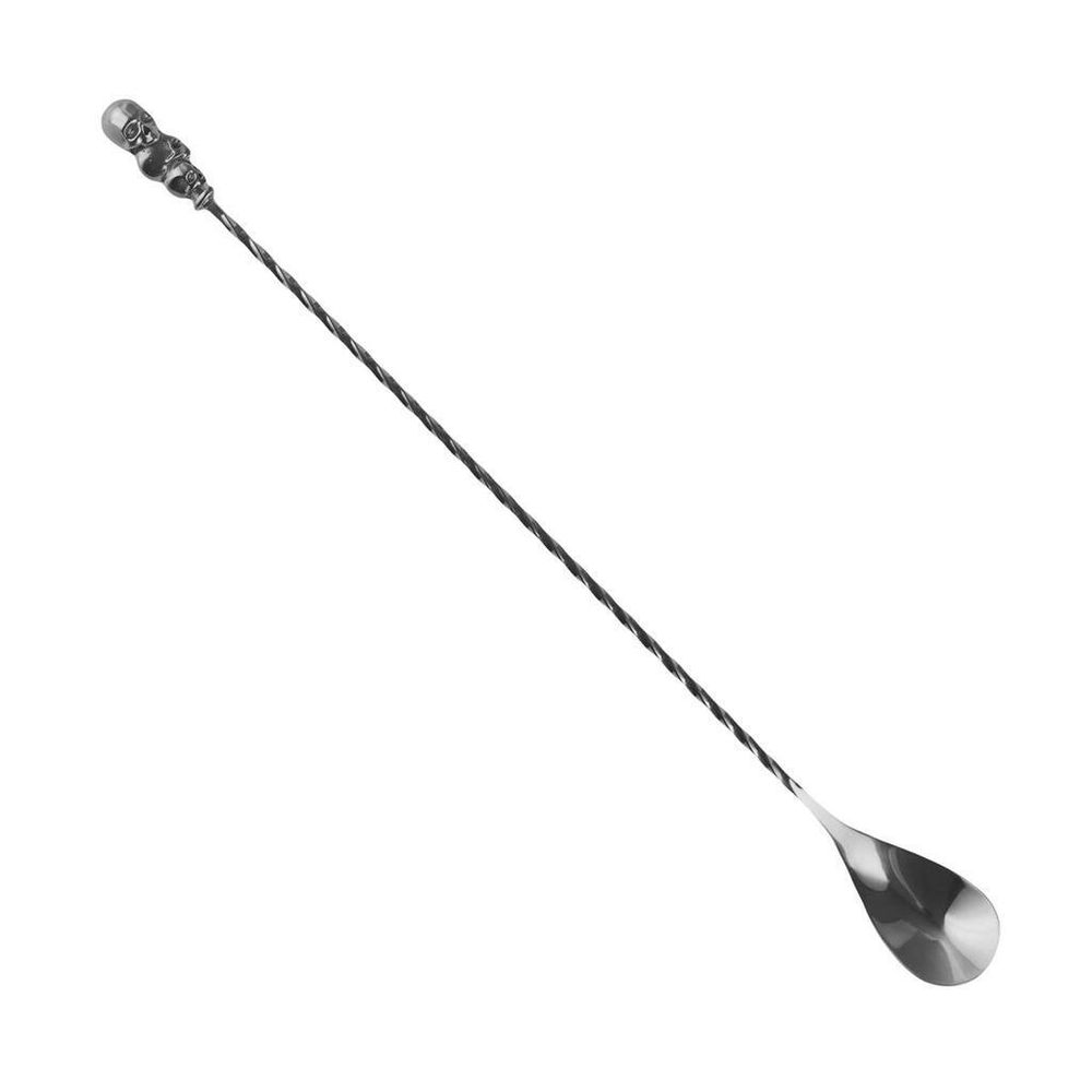 Ложка барная 30,2 см Skull "MIXOLOGY-7" нерж. B'Guys P.L.- Barbossa
