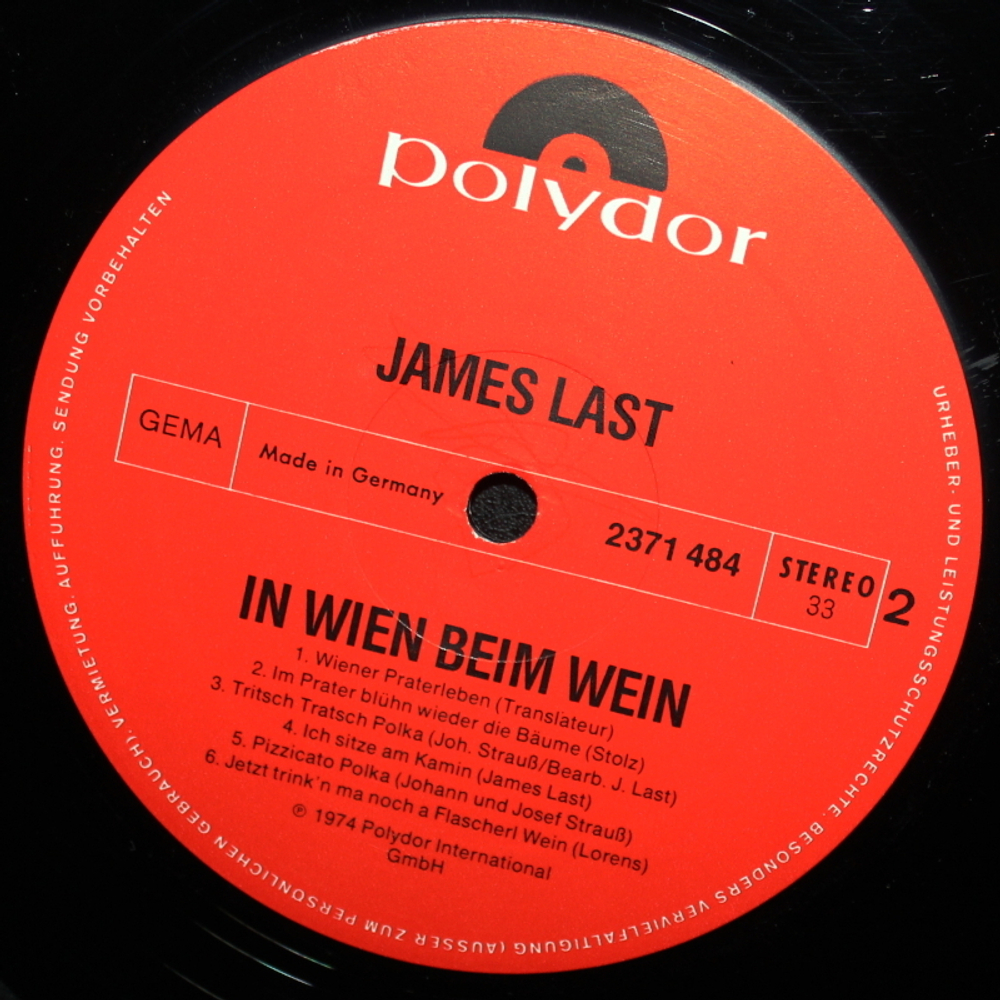 James Last / In Wien (LP)