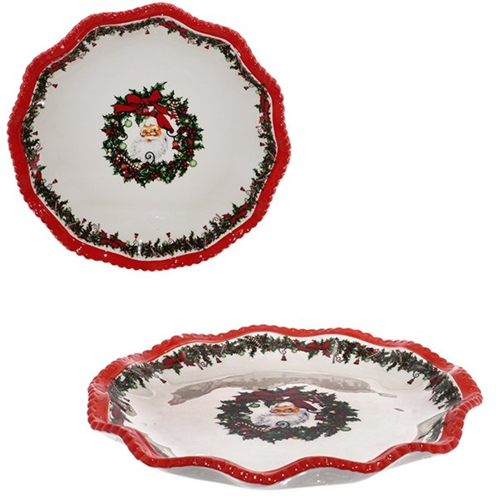 Тарелка Санта Клаус