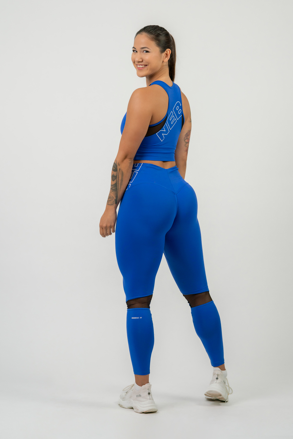 ЛЕГГИНСЫ FIT ACTIVEWEAR HIGH-WAIST LEGGINGS 443 Синие