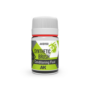 Средство для ухода и восстановления синтетических кистей AK Interactive Synthetic Brush Conditioning Fluid, 75мл
