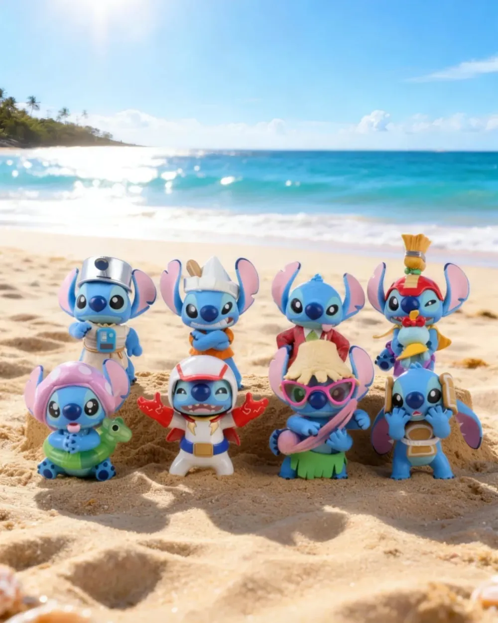 Рандомная фигурка Blind Box Disney Stitch in Cute Outfits