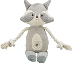 Игрушка "Енот", плюш/веревка, 33 см, Trixie