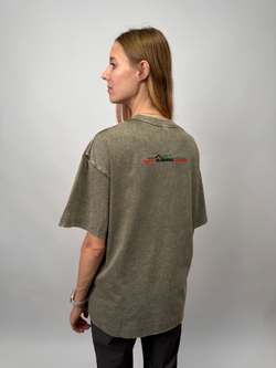 Oversize футболка " TRS " green