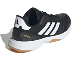 Мужские ботинки для бадминтона/сквоша Adidas Ligra 8 M - core black/cloud white