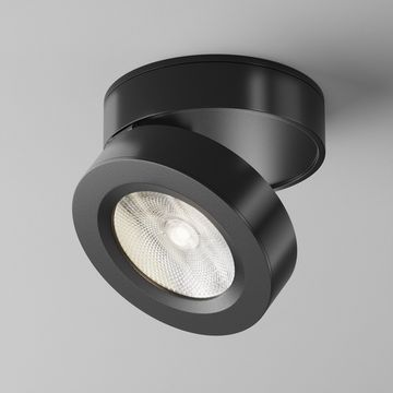 Накладной светодиодный потолочный светильник 12W 4000K C022CL-12W4K-B-1 чёрный Magic Maytoni