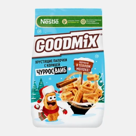 Хрустящие палочки Goodmix Чурросвайб с корицей 210г