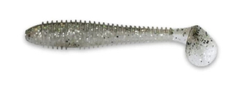 Приманка силиконовая Keitech Swing Impact Fat 3.8" #416 Silver Flash Minnow