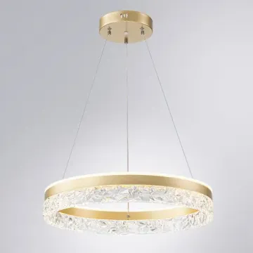Подвесная люстра 75W 3000K-6000K A2549SP-75GO золото APOLLO Arte Lamp