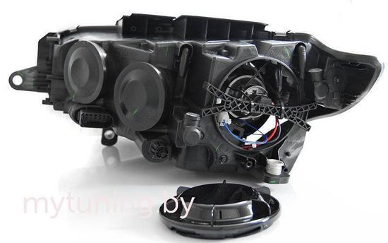 Передние фары DAYLIGHT BLACK для VW Passat СС