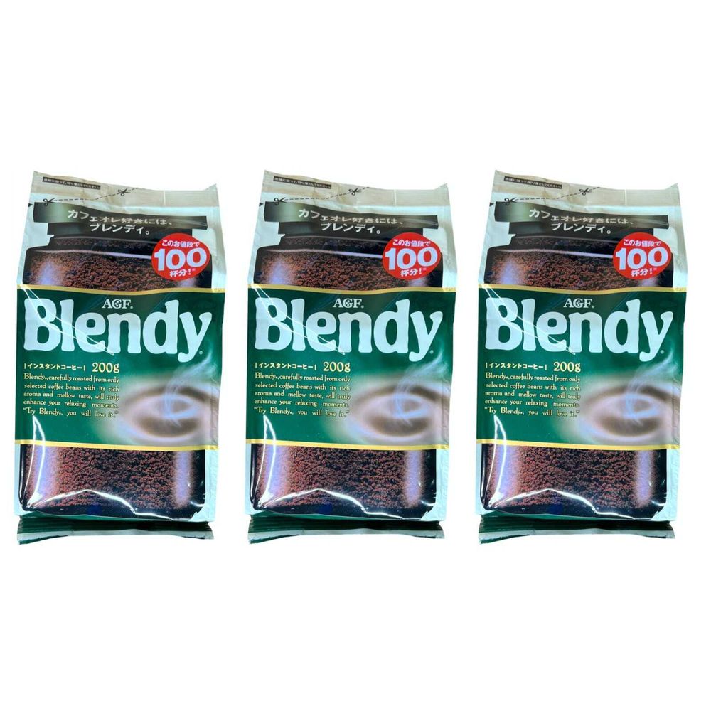 Кофе растворимый AGF Blendy 200 г, 3 шт