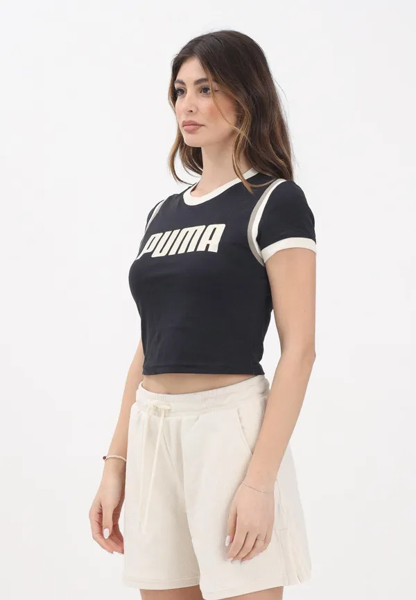 Футболка женская PUMA FUTURE.PUMA.ARCHIVE Graphic Baby Tee
