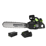 Цепная пила аккумуляторная Greenworks OCS500, 82V, 3 кВт, 40 см, бесщеточная, c АКБ 8Ач и ЗУ (OCS500A1UH)