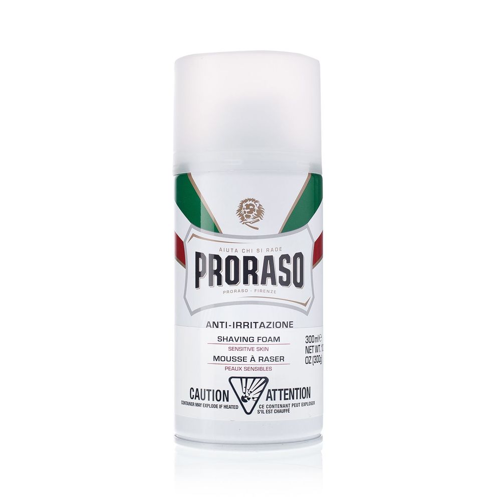 PRORASO Пена для бритья для чувствительной кожи с Зеленым чаем и Овсом PRORASO Пена для бритья для чувствительной кожи с Зеленым чаем и Овсом